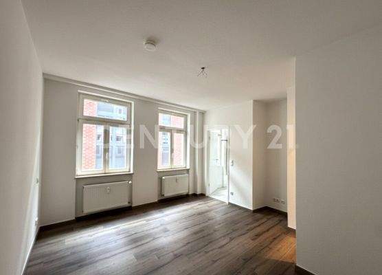 Schlafzimmer mit Bad en suite