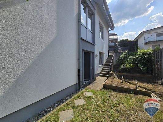 Ansicht Seite Einliegerwohnung