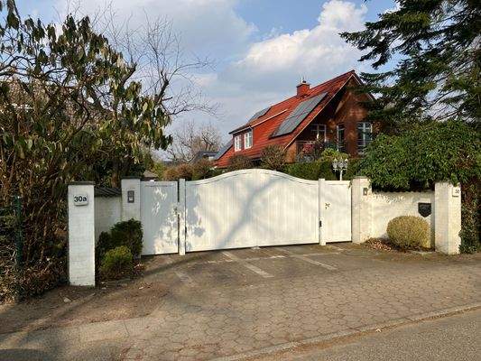 Blick von der Straße