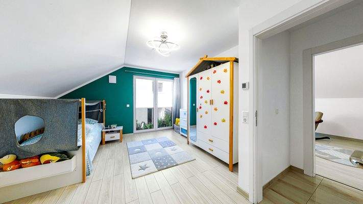 Kinderzimmer Dachgeschoss