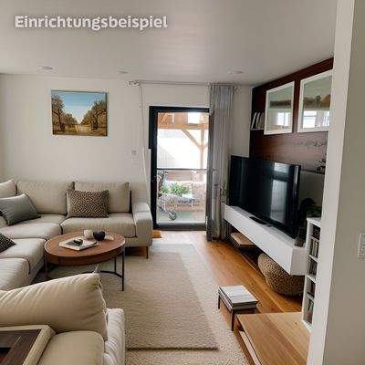 So könnte das Wohnzimmer aussehen