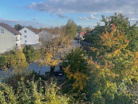 Blick vom Dachgeschoss