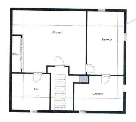 Grundriss DG/Wohnen