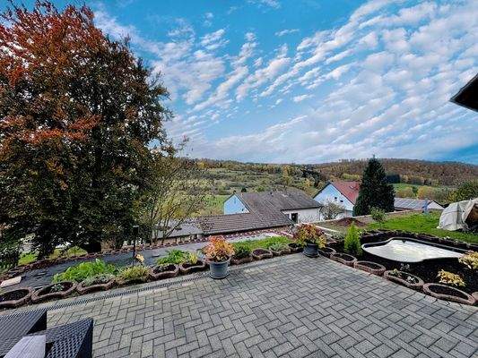 Aussicht von der Terrasse