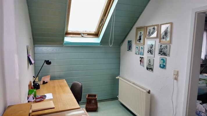Ankleidezimmer im Dachgeschoss