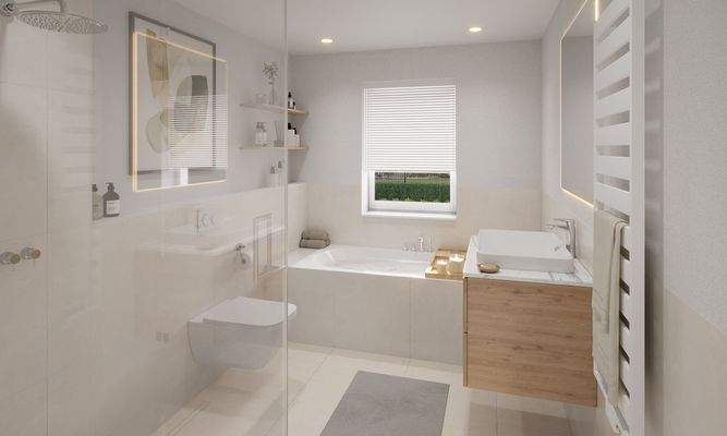 Visualisierung Badezimmer