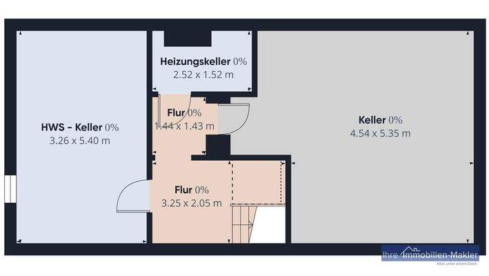 Grundriss-Skizze Keller