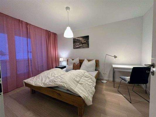 Schlafzimmer 2 mit Doppelbett