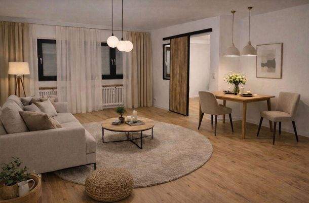 Wohnzimmer Visualisierung