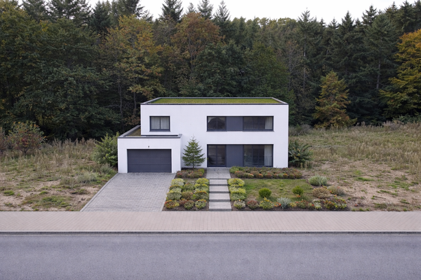 Bebauungsbeispiel (KI-generiert, nicht maßstabsgetreu)