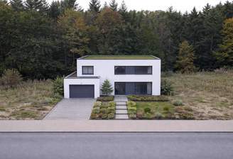 Bebauungsbeispiel (KI-generiert, nicht maßstabsgetreu)