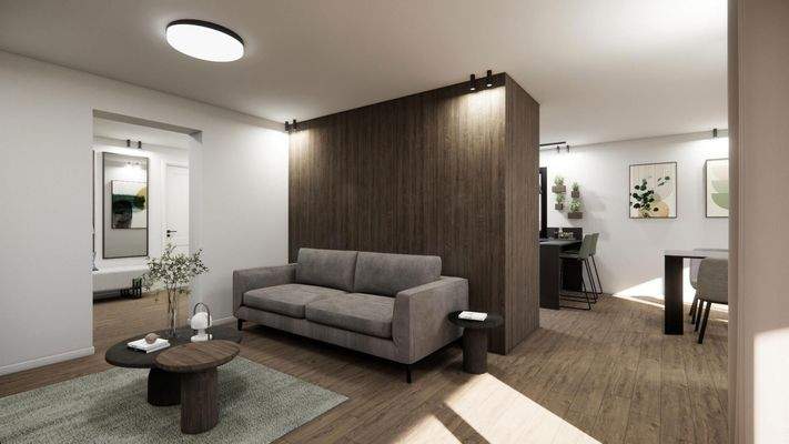 Wohnung 3 - Wohnzimmer