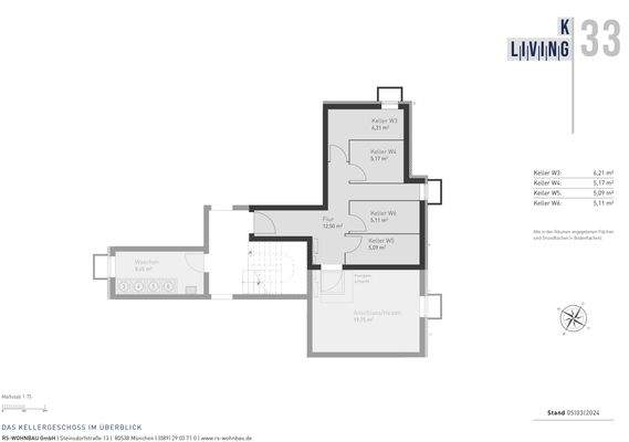 Grundriss Kellergeschoss