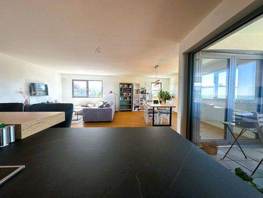 Blick in den Wohnbereich