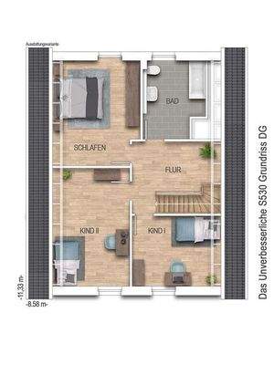 Grundriss Dachgeschoss