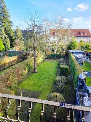 Ausblick in den Garten