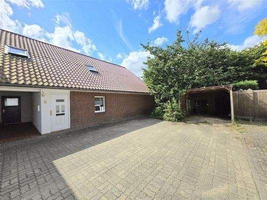 Anbau mit Durchgang - Erdgeschoss mit Trennung