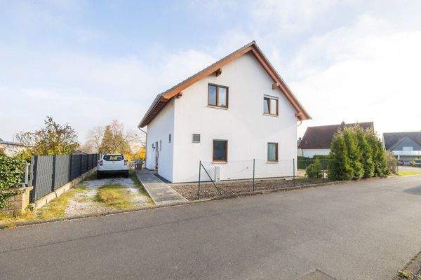 Blick in die Einfahrt