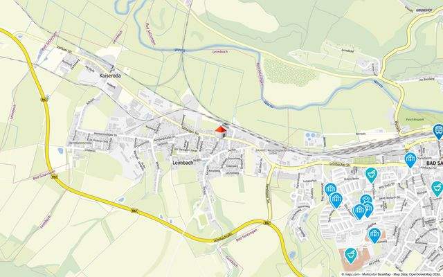 Geolyzer Kartenausschnitt