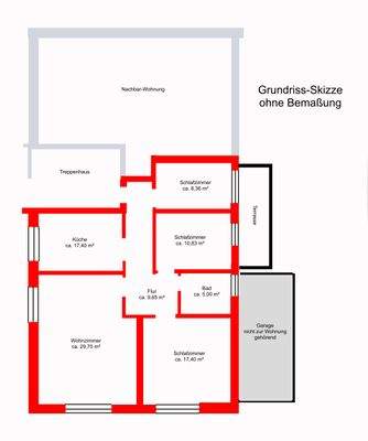 Grundriss Wohnung