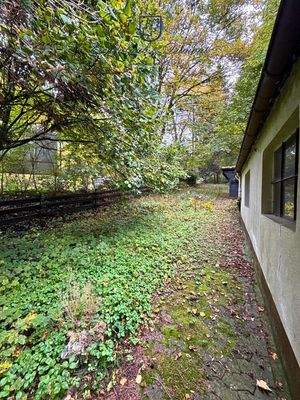 Seitlicher Grundstücksbereich