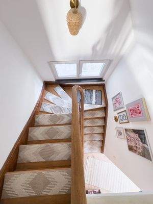 Stilvolle Holztreppe