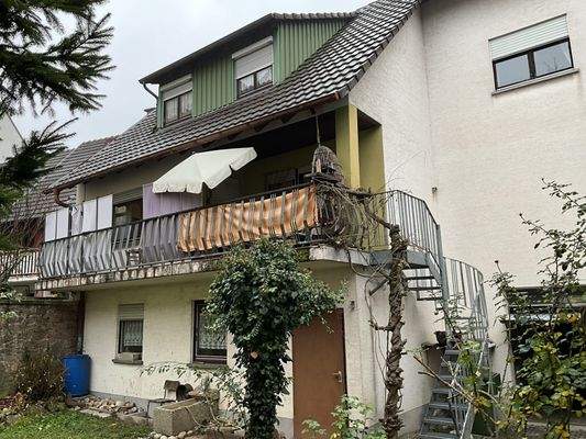 Außenansicht vom Garten aus