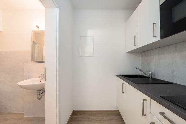 Die charmante Einbauküche 