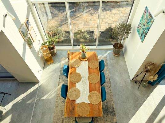 Blick von der Galerie