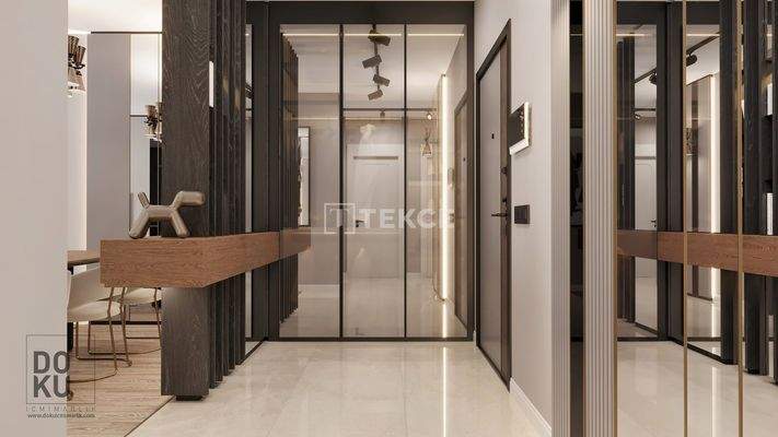 Flats in a Complex with Indoor Pool in Sincan Ankara