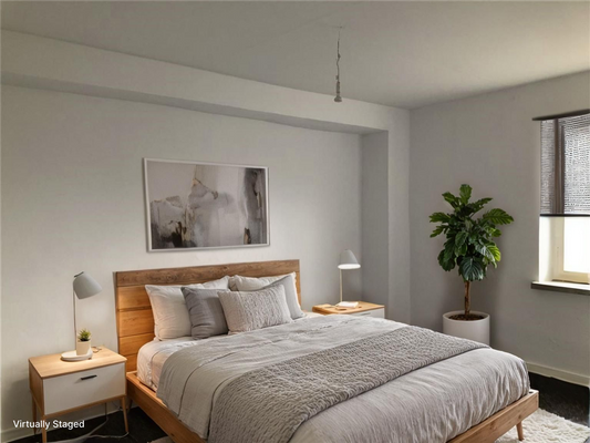 Schlafzimmer - virtually staged