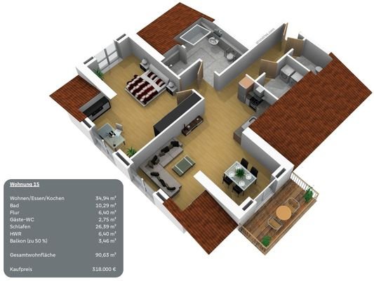 Wohnung 15