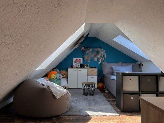 Spitzboden ausgebaut