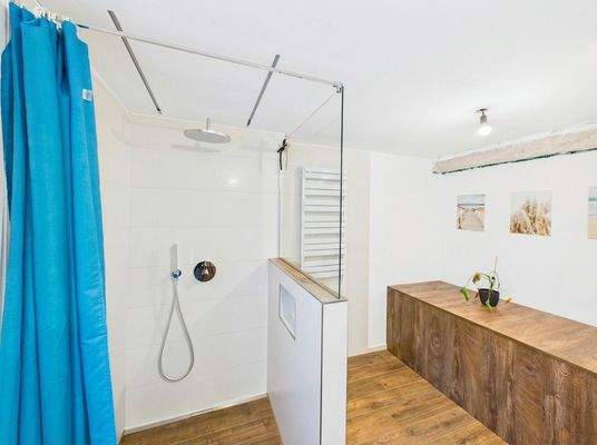 Bad mit Dusche (EG) - Bestandshaus 