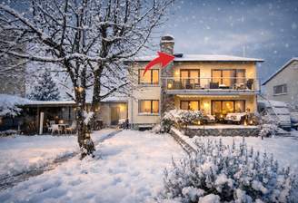 Winterliche Visualisierung