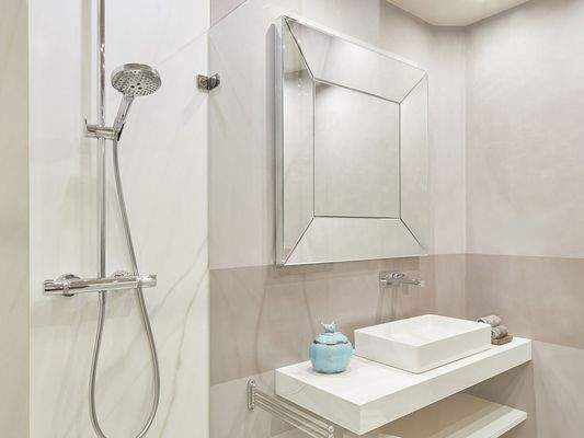 Zeitloses Badezimmer