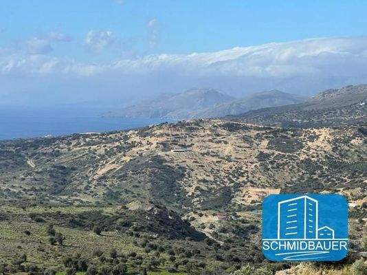 Kreta, Saktouria: Extra großes Grundstück mit erstaunlichen Investitionsaussichten zu verkaufen