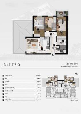 Spacious New Apartments Near the Main Road in İzmir