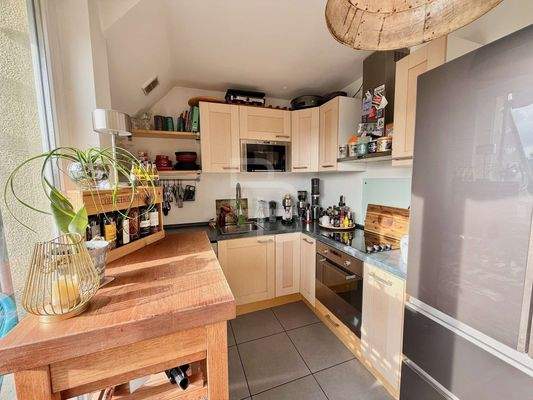 Angepasste Küchenzeile 