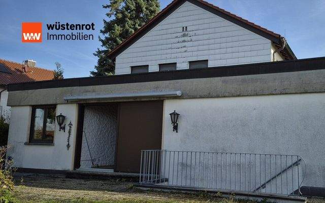 Ansicht vom Anbau im Norden