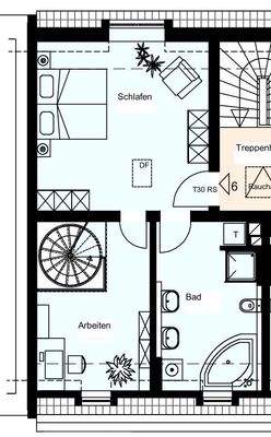 Grundriss WE 06 - DG