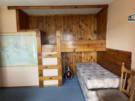 ...eingebauter Schlafkoje