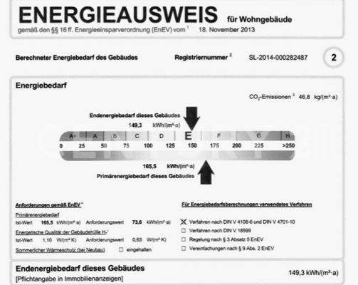 Energieausweis 