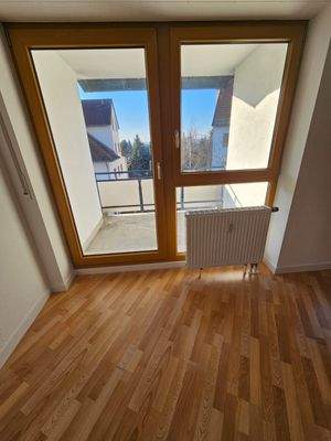 Ausblick Wohnzimmer Balkon