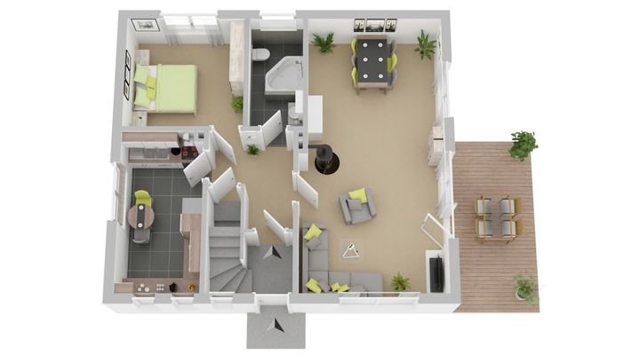 Grundriss EG (nicht maßstabsgetreu)