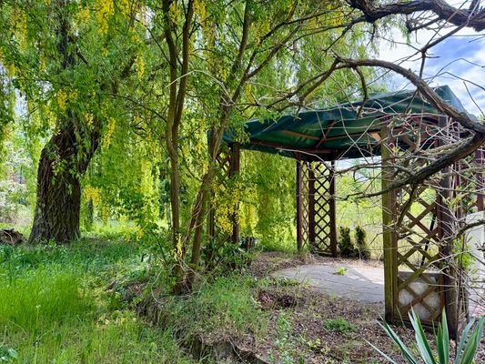 Sitzecke im Garten