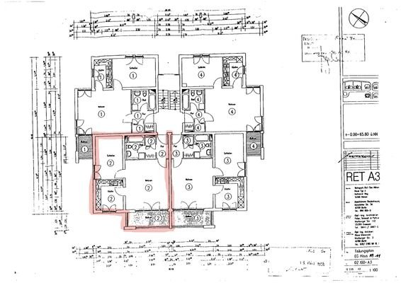 Grundrisse_Wohnung Nr. 2