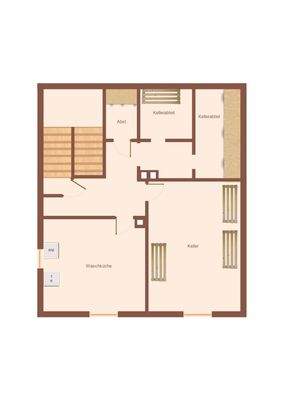 Skizze Keller Vorderhaus