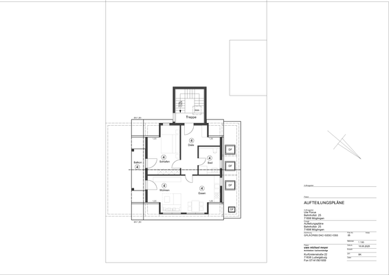 Grundriss Dachgeschoss