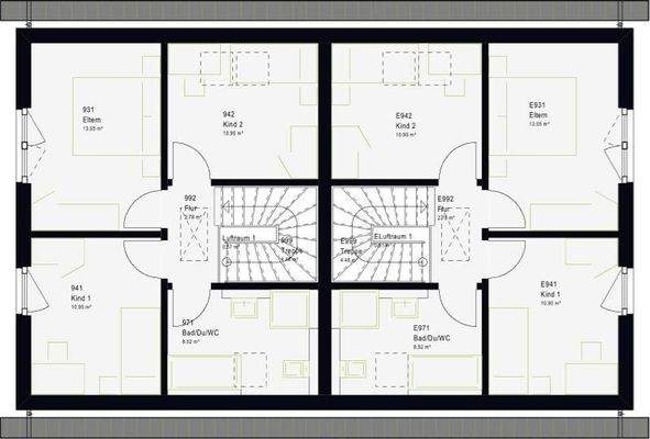 Grundriss Dachgeschoss